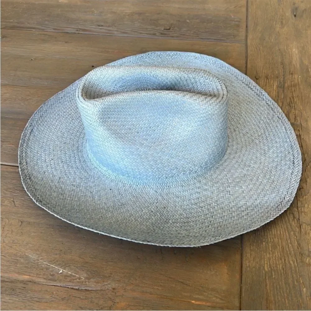 New Anthropologie x Van Palma Luke Rancher Hat L Blue